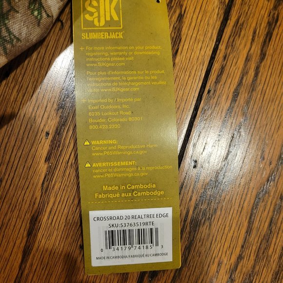 Slumberjack Crossroad 20 Realtree Edge Backpack - Picture 5 of 12
